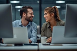 Flirts darbā – valdzinājums vai risks, kas jāapzinās?